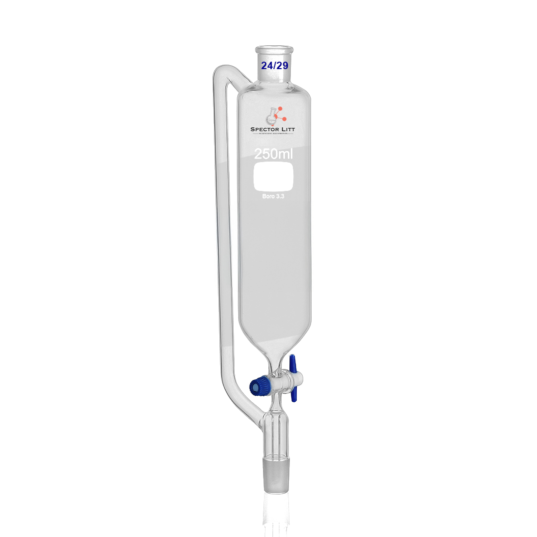 Pressure Equalising Funnel with PTFE Stopcock